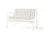 Palissade Dining Bench Soft Quilted Cushion, cream white