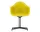 Eames Plastic Armchair DAL, mustard