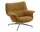 Doze Lounge Chair Low Swivel, Hearth 8 / polished aluminum