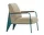 Fauteuil de Salon Lounge Chair, bamboo / terra