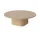 Eida Coffee Table Ø90 H28, white pigmented oiled oak