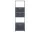 USM Haller Shelving Unit M52, anthracite
