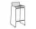 Hee Bar Stool High, black
