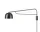 Grant Wall Lamp 111 cm, black