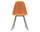 Eames Plastic Side Chair DSX, rusty orange