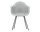 Eames Plastic Armchair DAX, light grey