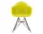 Eames Plastic Armchair DAR, mustard