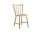 J41 Chair, lacquered oak