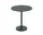 Linear Steel Café Table Ø70, dark green