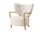 Wulff ATD2 Lounge Chair, oak / Sheepskin Moonlight