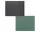 Table Mat Square Double L, anthracite / pastel green