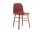 Form Chair Walnut, red