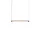 Fine Suspension Lamp 60, deep red