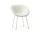 Mat Armchair Steel, hemp / Hallingdal 100 / cream