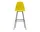 Eames Plastic Bar Stool High, mustard