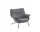 Doze Lounge Chair Low, Ocean 80 / anthracite black