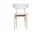 Herman Dining Chair Wood, white beech/off-white