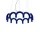 Arch Circle 98 Pendant, blue
