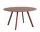 CPH 25 Table Ø140, bordeaux/burgundy linoleum
