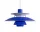 PH 5 Pendant Lamp, monochrome blue