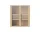 Cana Wall Cabinet, white oiled oak