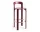 Rey Bar Stool, grape red
