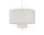 Margin Pendant Lamp Ø70, white canvas