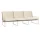 Desert 3-Seater, cashmere / off-white