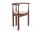 Bukowski Chair French Cane, walnut