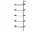 Rombe IF4 Add-on Bay Shelves, anthracite