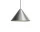 Compass Pendant 260, brushed aluminium