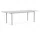 Annex Overhang Table 240x90, anodized/cloud grey