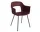 Layout Armchair 211, black/bordeaux