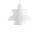 Doo-Wop Pendant Light, white