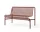 Palissade Dining Bench without Armrest, iron red