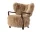 Wulff ATD2 Lounge Chair, walnut/sheepskin Honey
