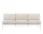 Settle Sofa 3-Seater without armrest, Laze 1/grey