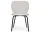 Rico Side Chair, Soft Bouclé off-white / black