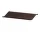 String Shoe Shelf Metal 78 x 30, dark brown