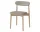 Merge Upholstered Dining Chair White Oak, sand
