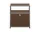 USM Haller M55 Bedside Table, brown