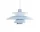 PH 5 320 Pendant Lamp, opal blue grey