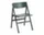 Backflip Chair, cedar green lacquered beech