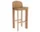 Chisel 35 Bar Stool H75, lacquered oak / Grano cognac