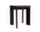 Chisel 10 Stool, dark bordeaux lacquered beech