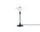 PH 2/1 Table Lamp, glossy deep blue
