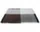 Verso Rug 258x258, cool grey / dark brown