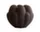 Bloom Vase Big, chocolate brown