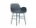 Form Armchair Steel, blue