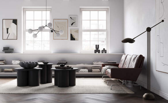 101 Copenhagen Big Foot Tables
